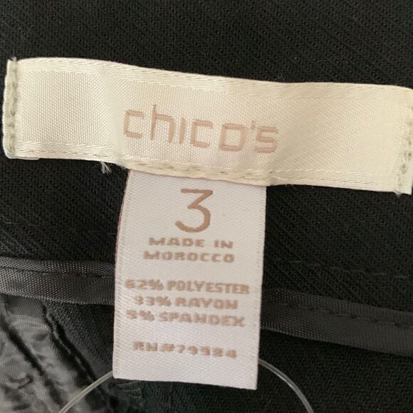 Chico’s Black Dress Pants - Picture 7 of 9